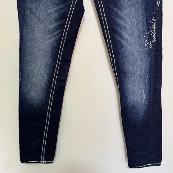 Rock Revival Women's May Skinny Jean Style E834353L Size 28 - Picture 5 of 10
